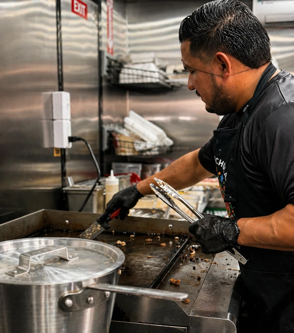 Cooking authentic Mexican food